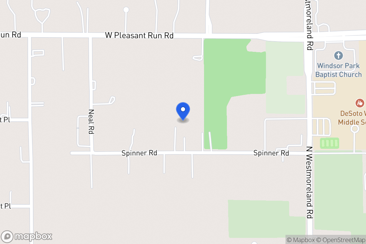 Map of 907 W Spinner Rd