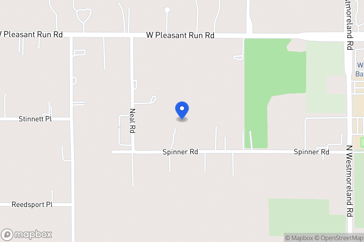 Map of 921 W Spinner Rd