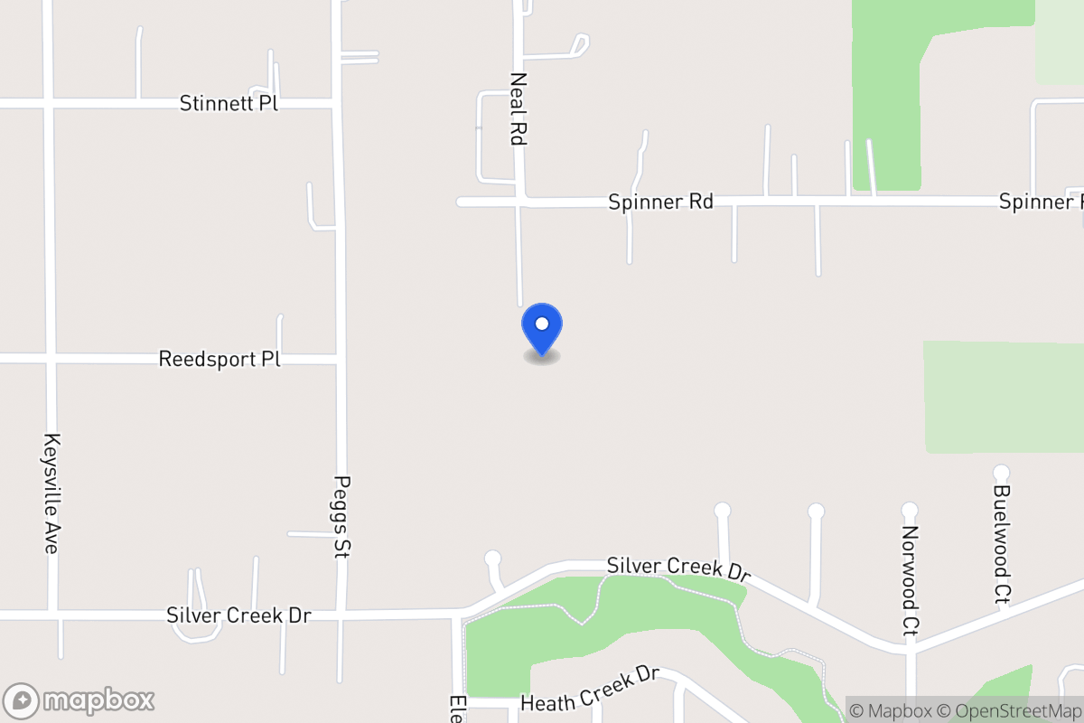 Map of 932 W Spinner Rd