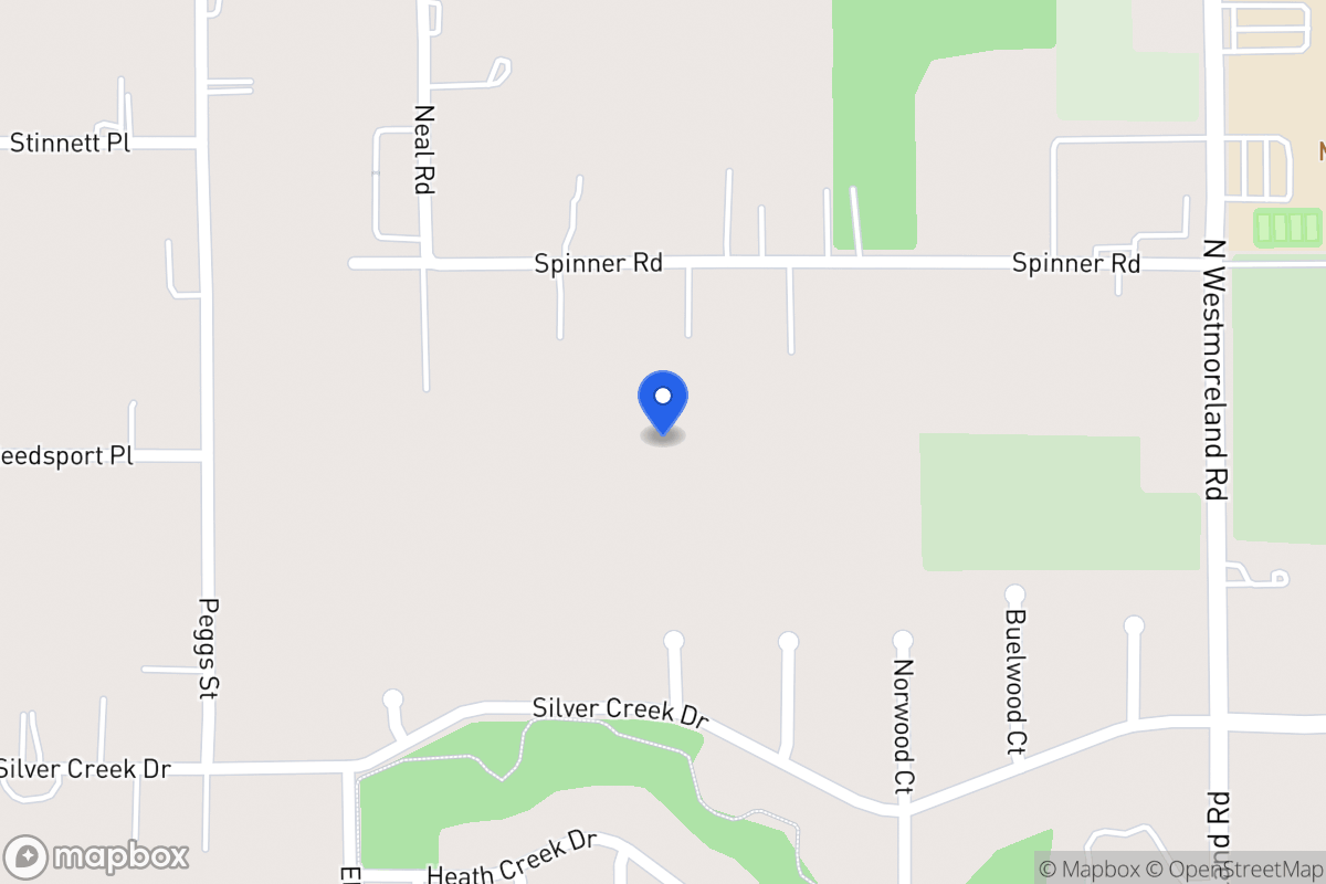 Map of 916 W Spinner Rd