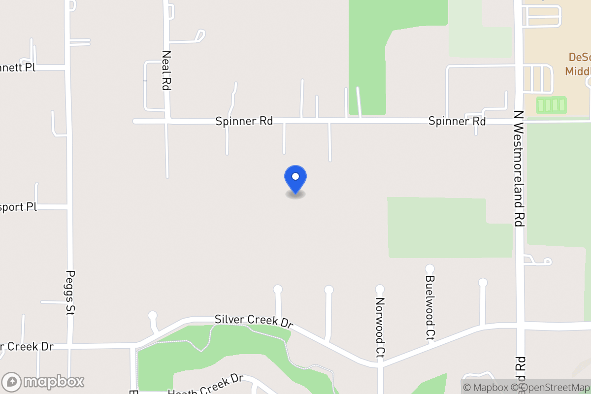 Map of 912 W Spinner Rd
