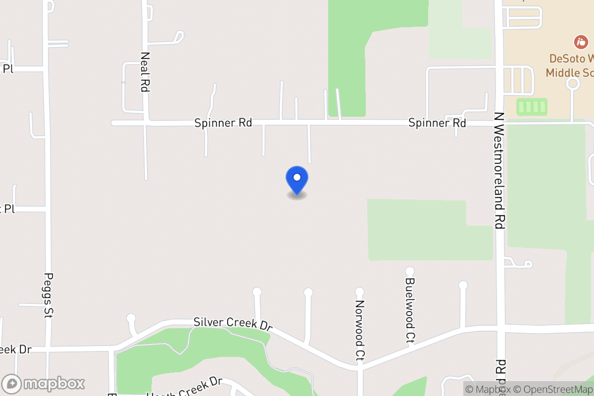 Map of 908 W Spinner Rd