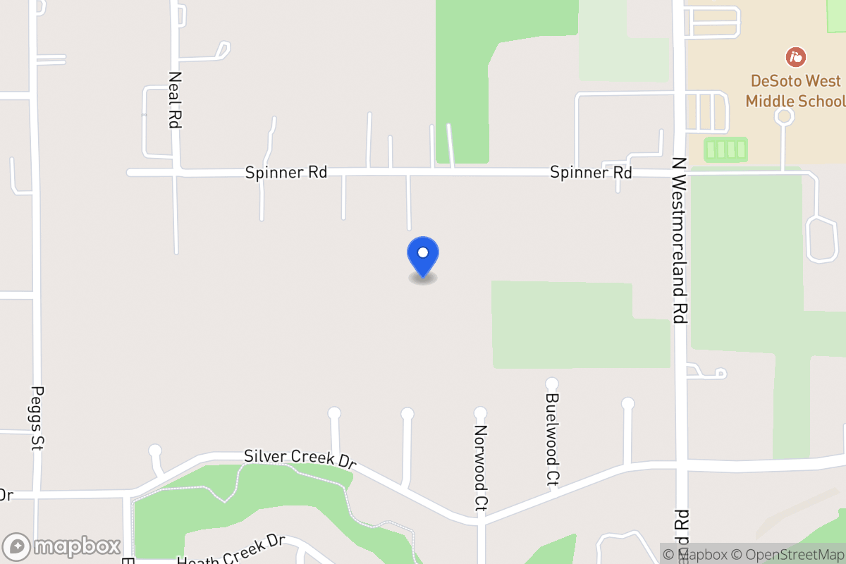 Map of 904 W Spinner Rd