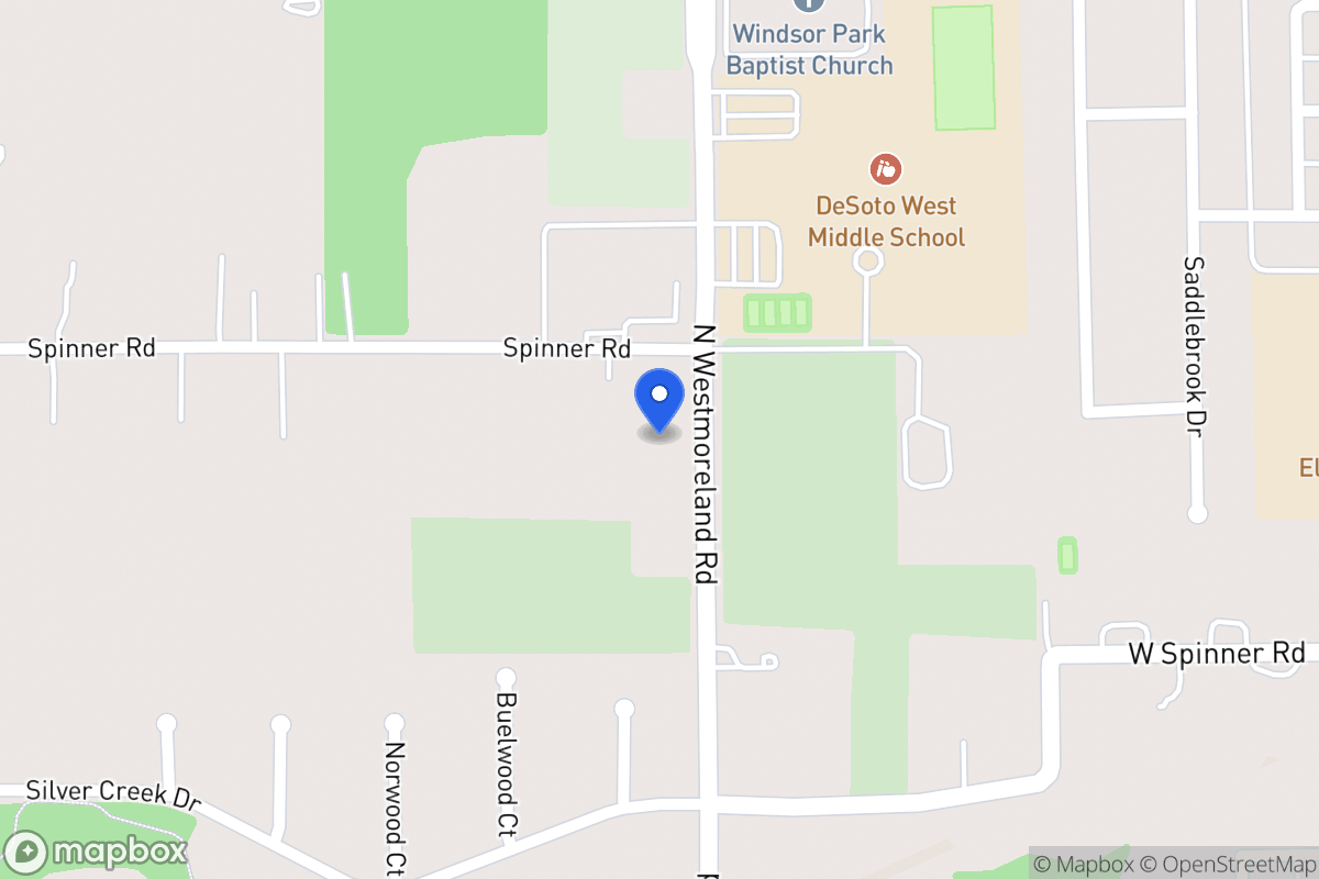 Map of 802 W Spinner Rd