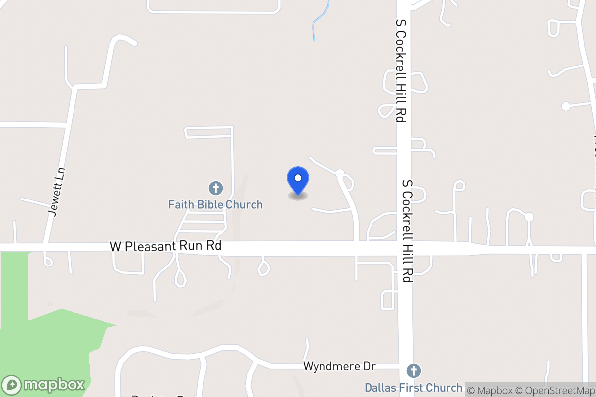 Map of 907 Trail Ridge Dr