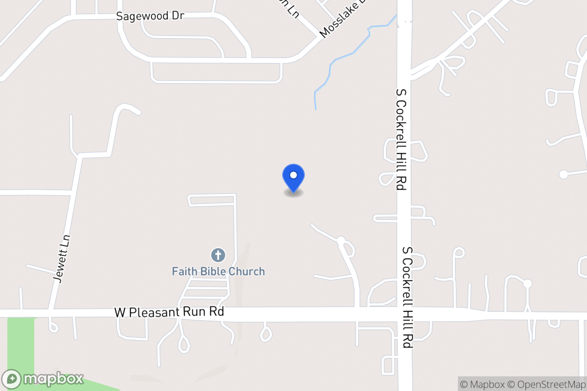 Map of 917 Trail Ridge Dr