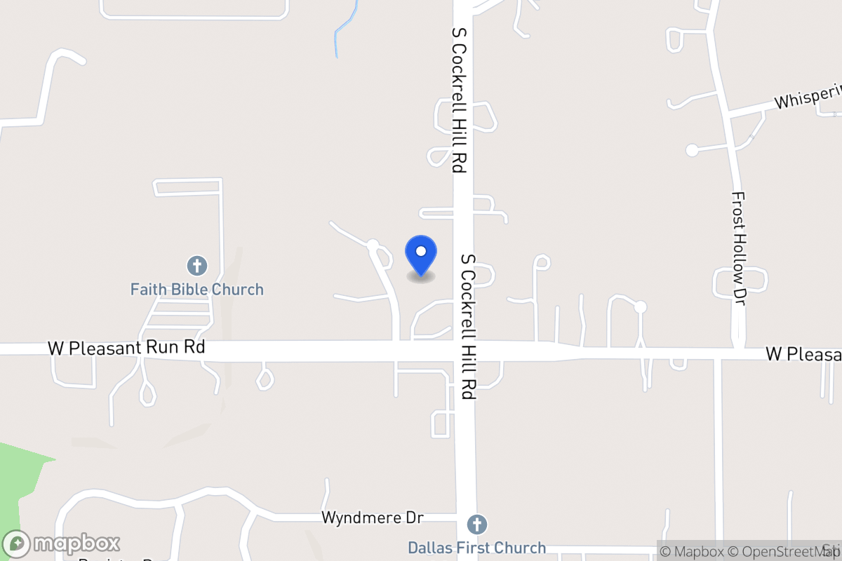 Map of 904 Trail Ridge Dr