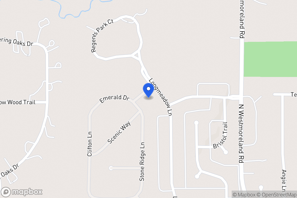 Map of 1129 Longmeadow Ln