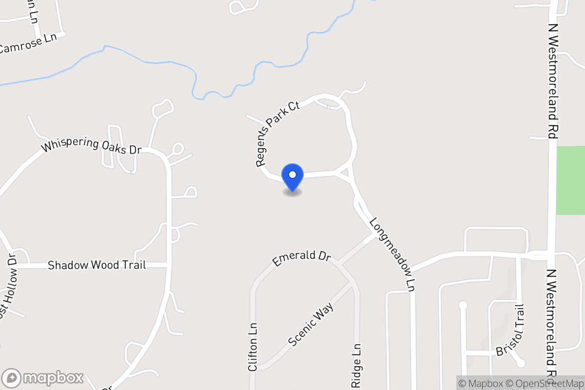 Map of 1252 Regents Park Ct
