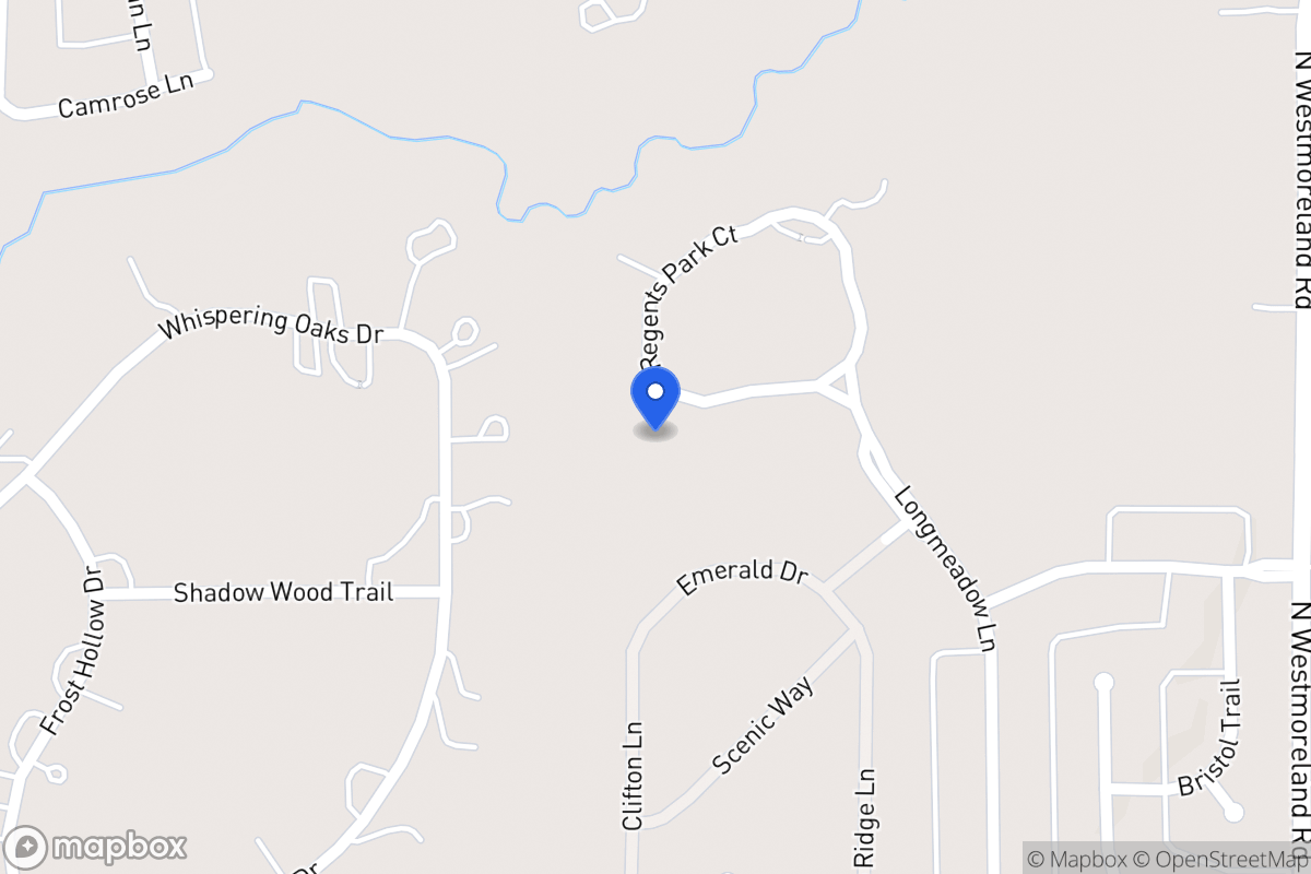 Map of 1248 Regents Park Ct