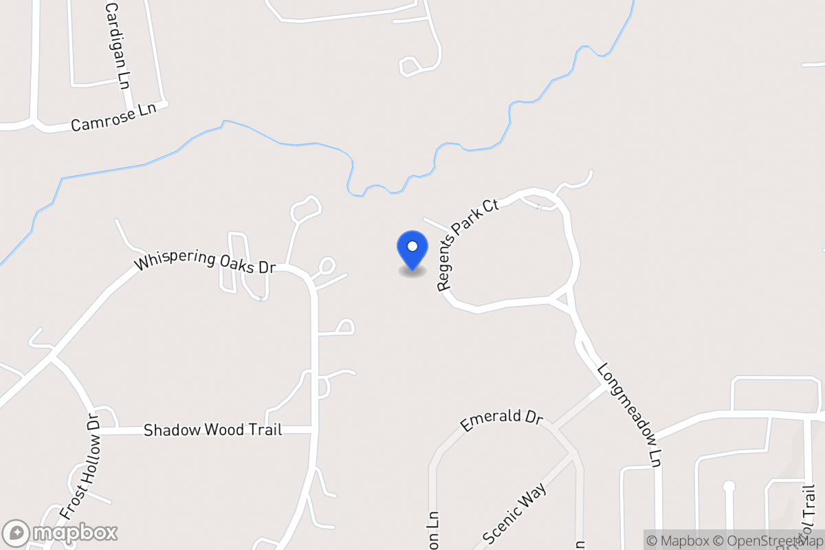 Map of 1240 Regents Park Ct