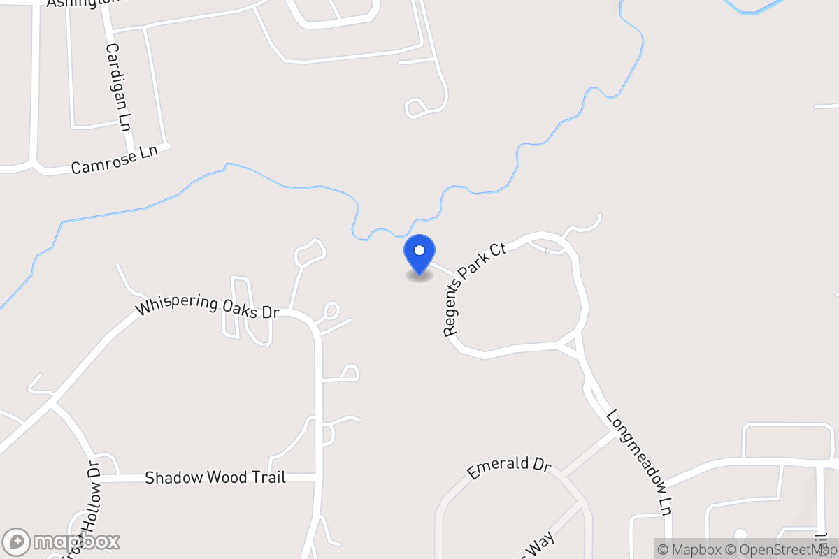 Map of 1236 Regents Park Ct