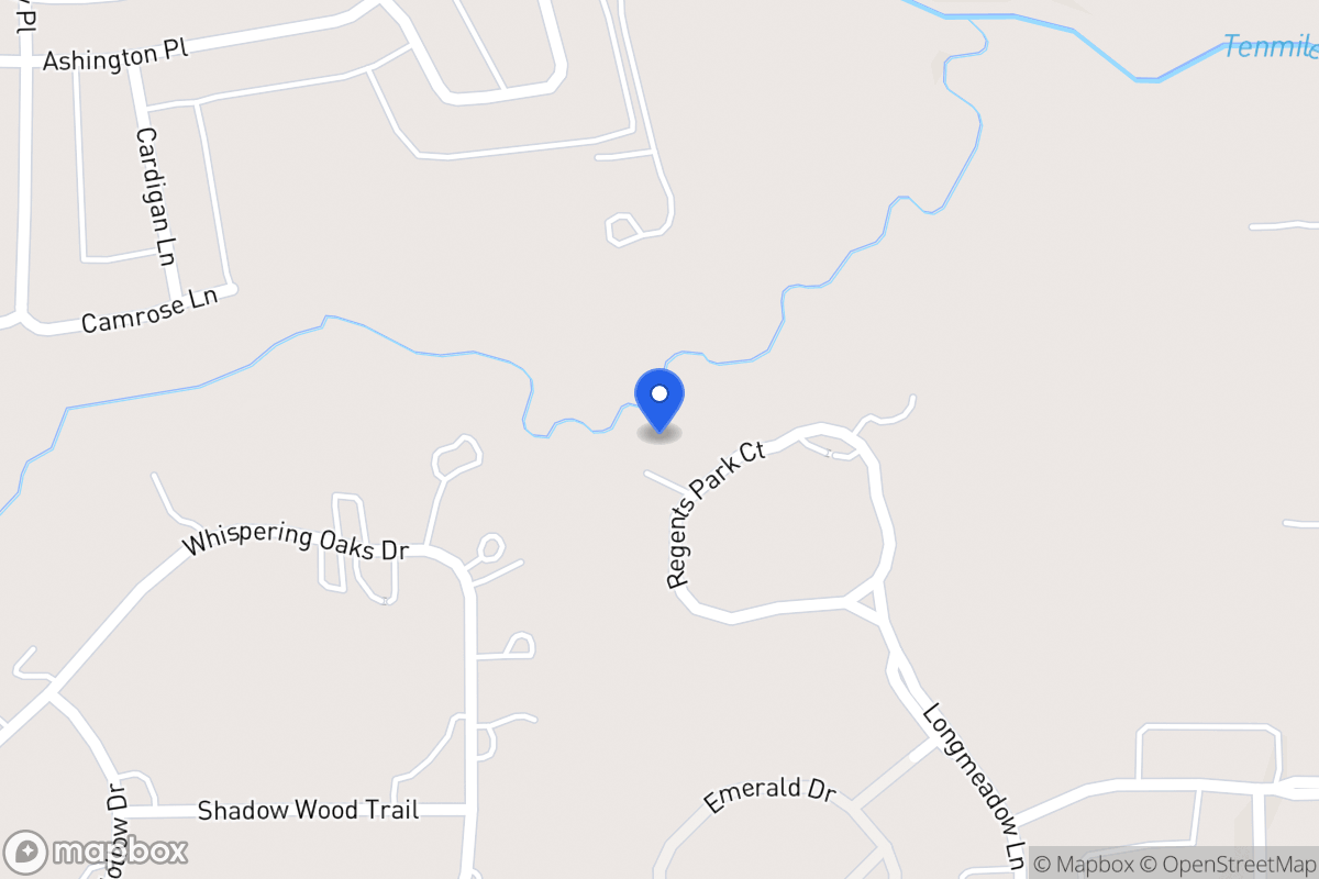 Map of 1232 Regents Park Ct