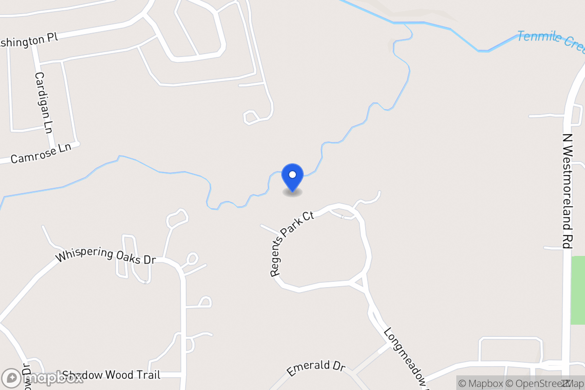 Map of 1228 Regents Park Ct