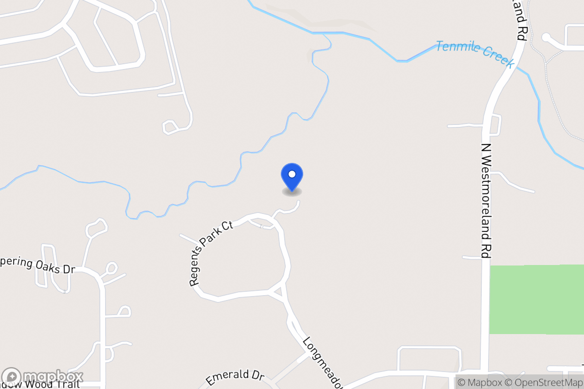 Map of 1216 Regents Park Ct