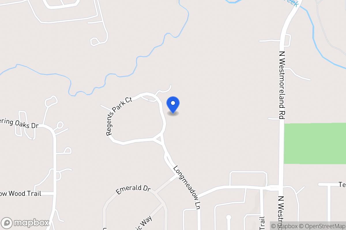 Map of 1208 Regents Park Ct