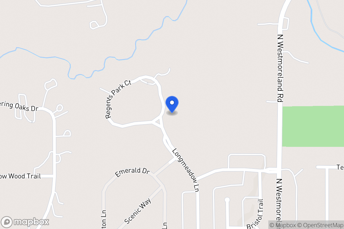 Map of 1204 Regents Park Ct