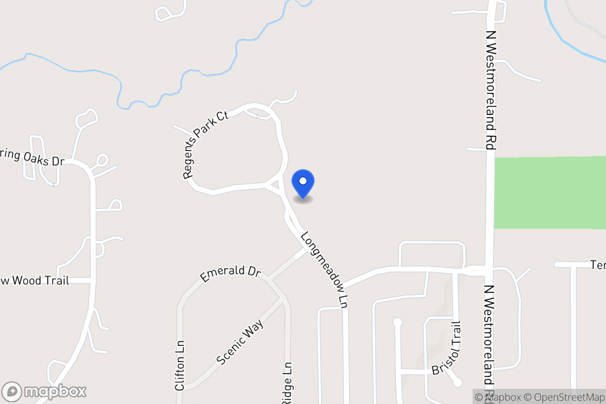 Map of 1202  Regents Park Ct   ,Desoto, Tx 751152837, Desoto
