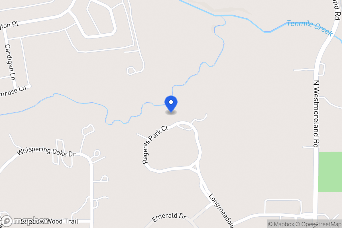 Map of 1224 Regents Park Ct