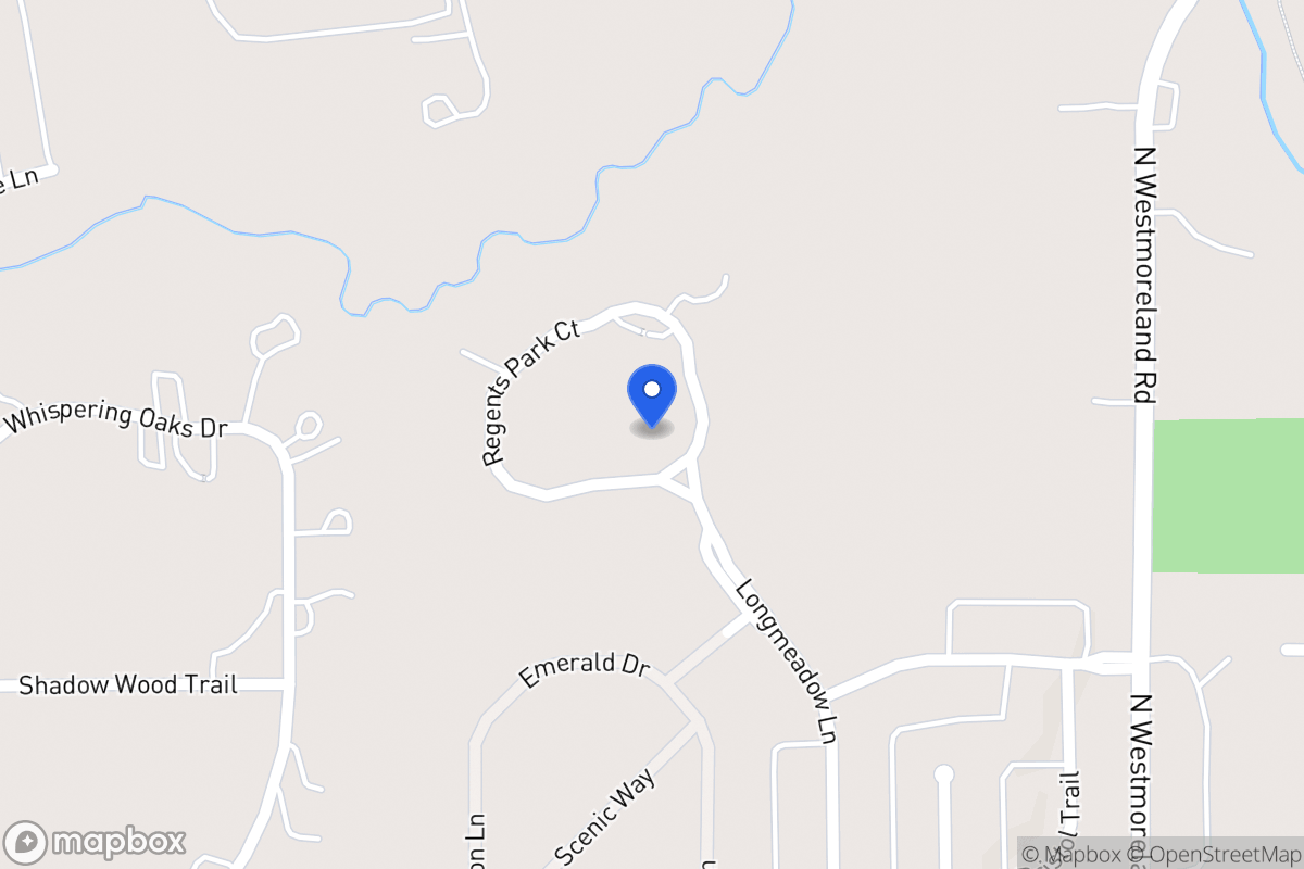 Map of 1203 Regents Park Ct