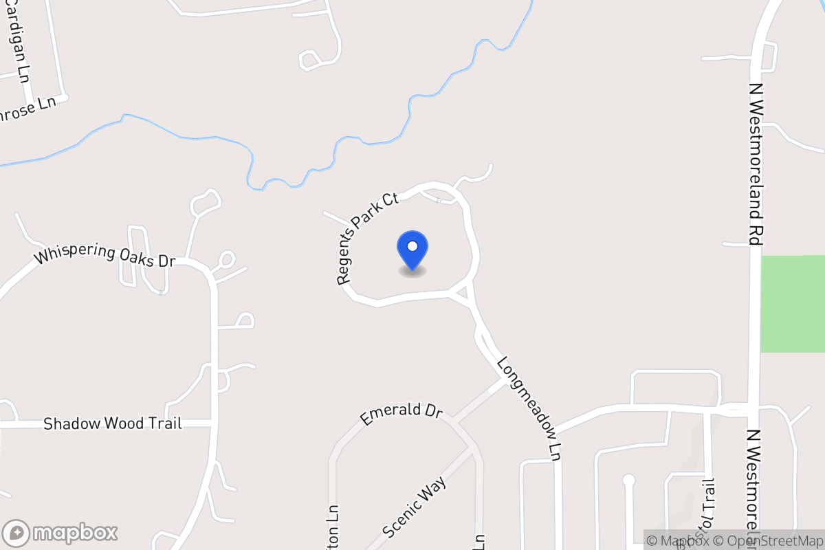 Map of 1255 Regents Park Ct