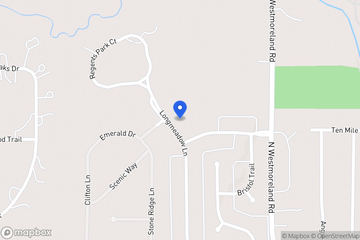 Map of 1128 Regents Park Ct