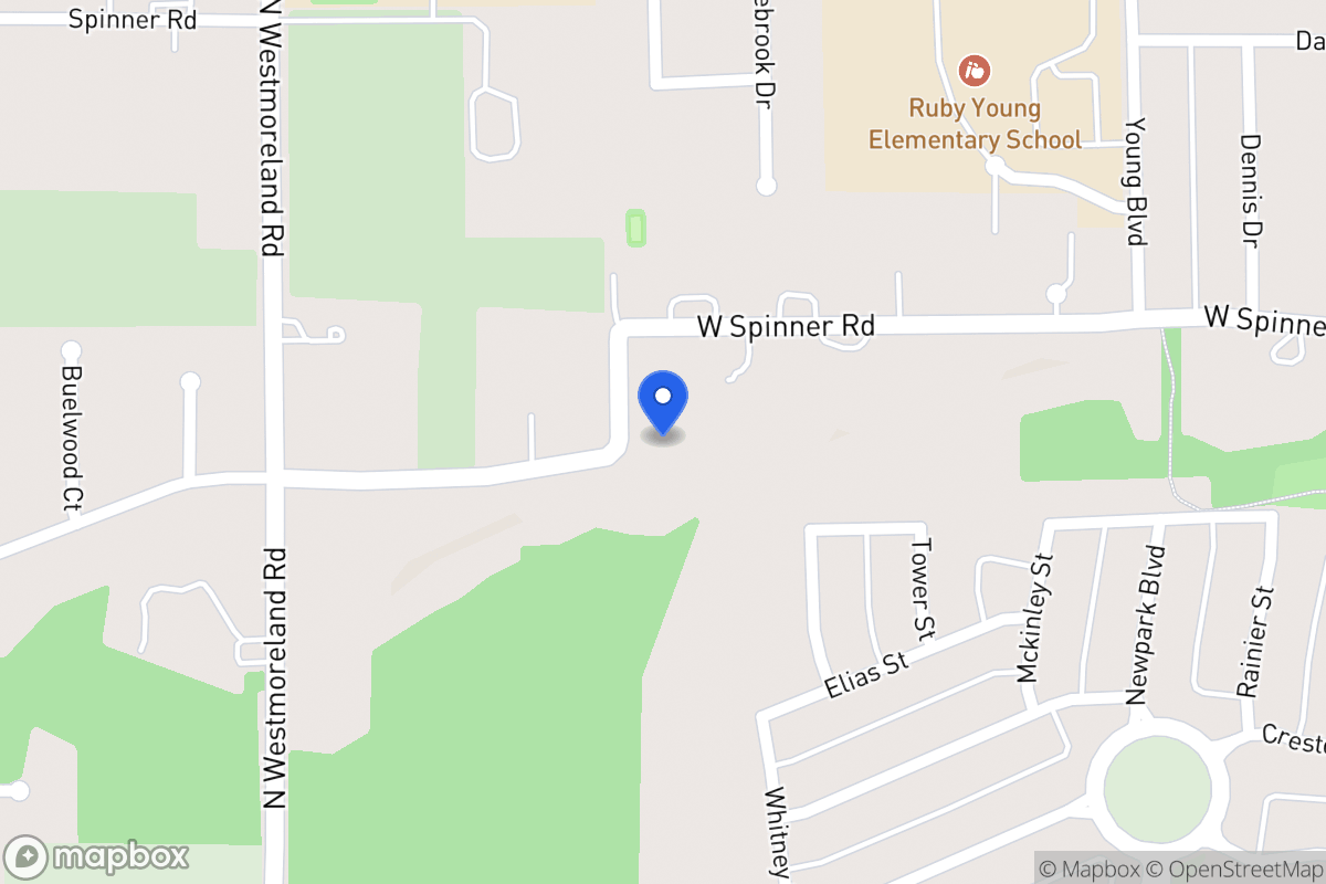 Map of 614 Spinner Rd
