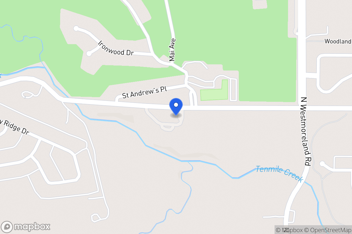 Map of 905 St George Pl