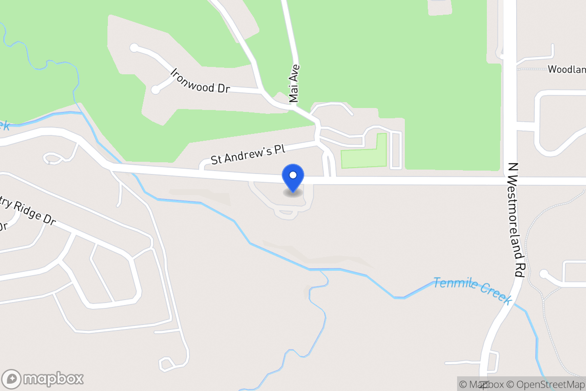 Map of 907 St George Pl