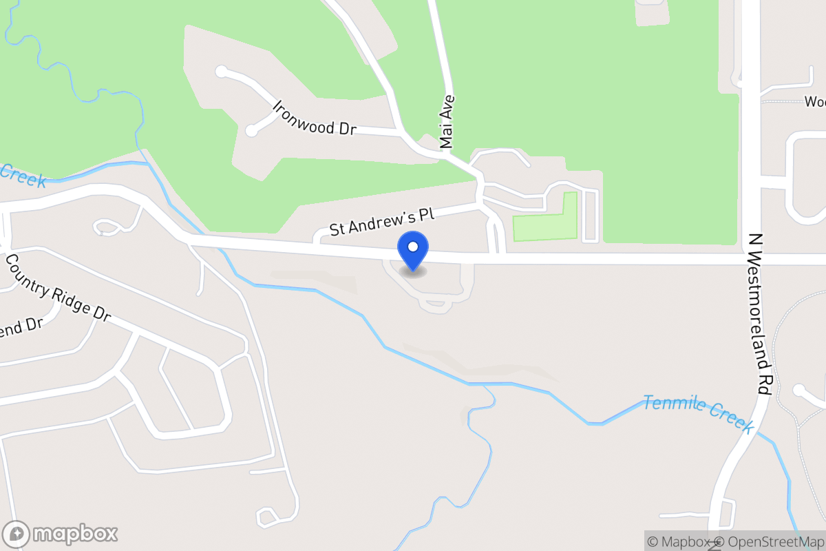 Map of 915 St George Pl