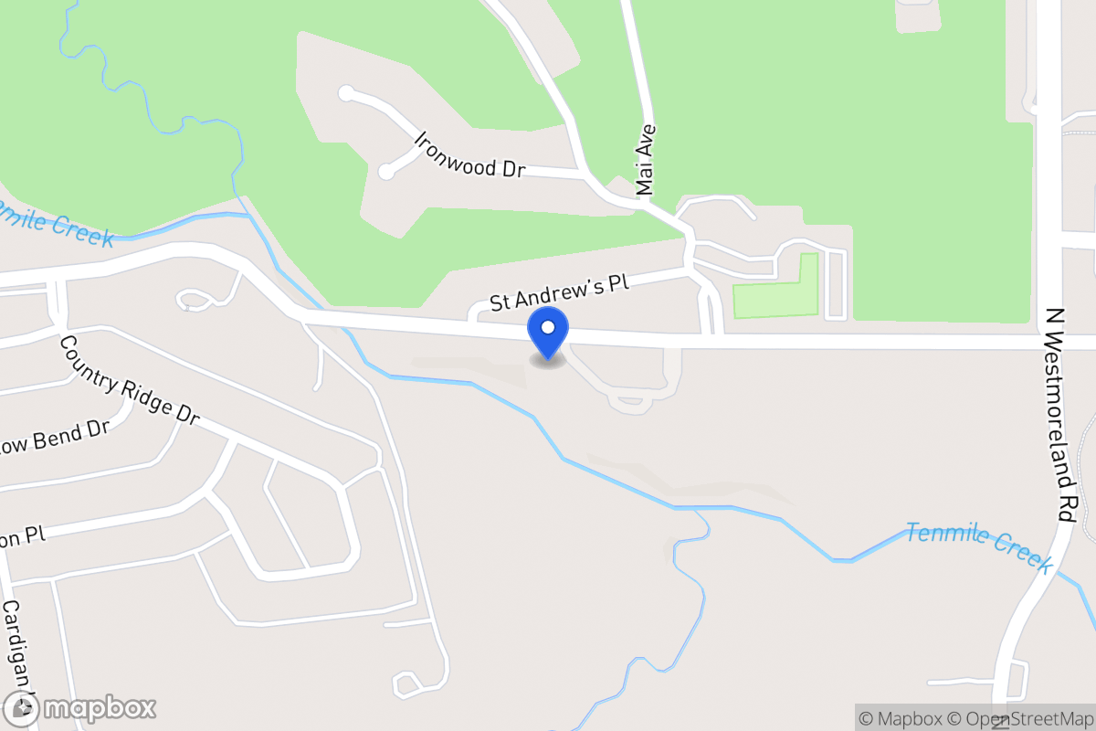 Map of 922 St George Pl