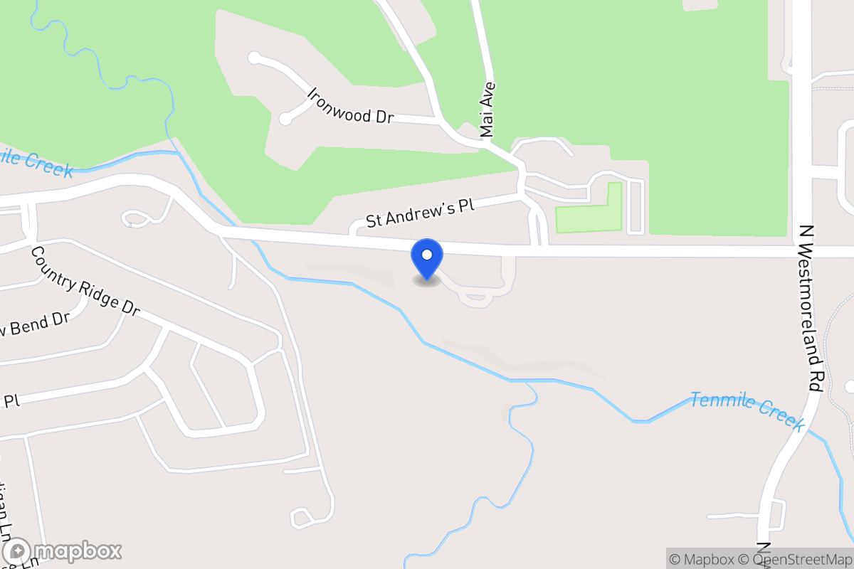 Map of 918 St George Pl