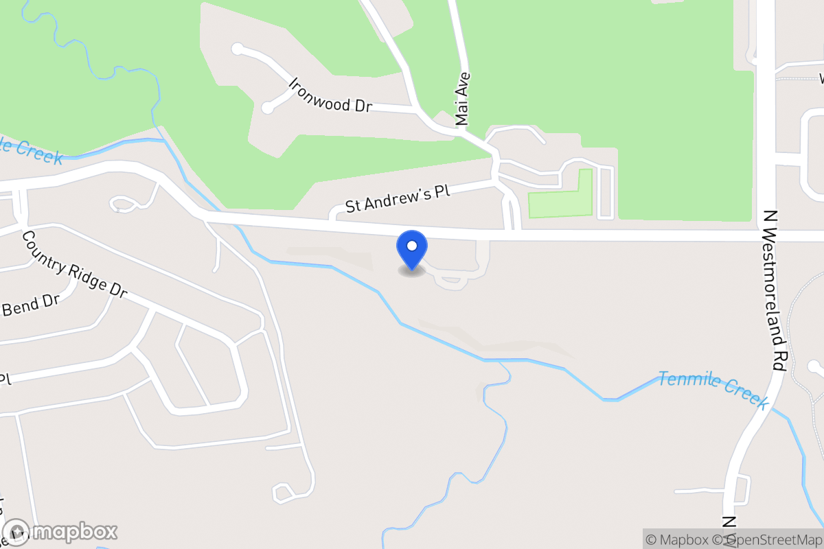 Map of 916 St George Pl