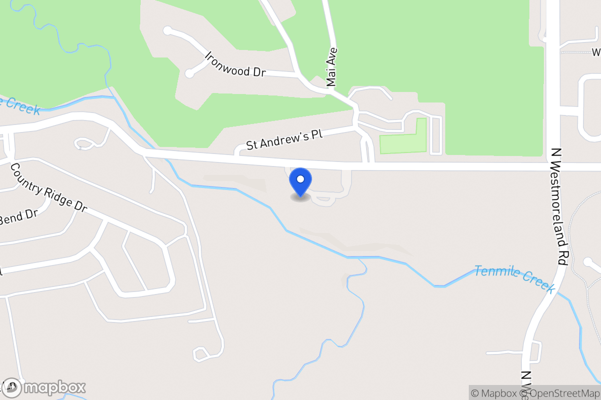 Map of 914 St George Pl