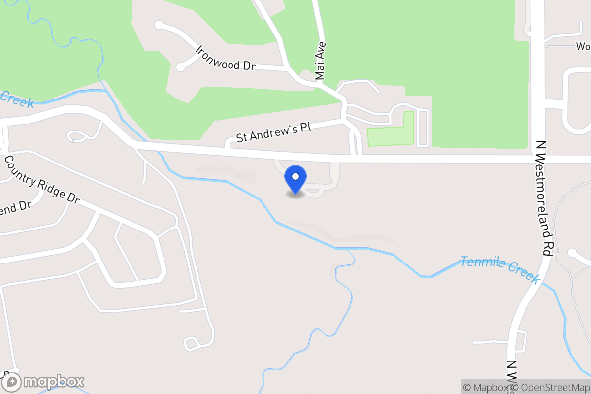 Map of 912 St George Pl