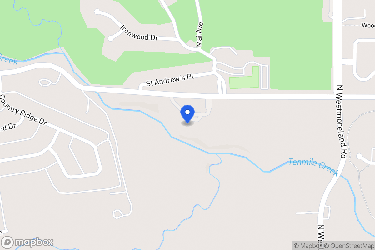 Map of 910 St George Pl