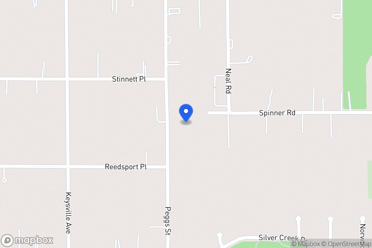 Map of 716 Peggs St