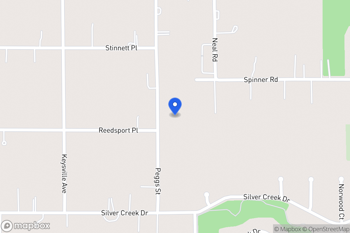 Map of 704 Peggs St