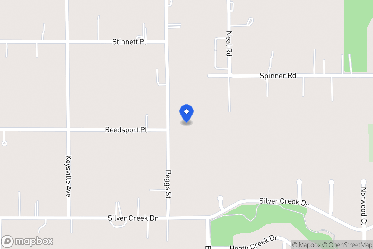 Map of 700 Peggs St