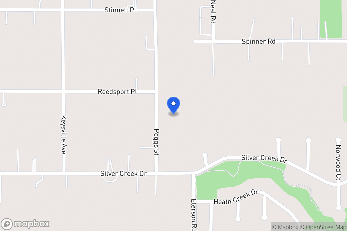 Map of 624 Peggs St
