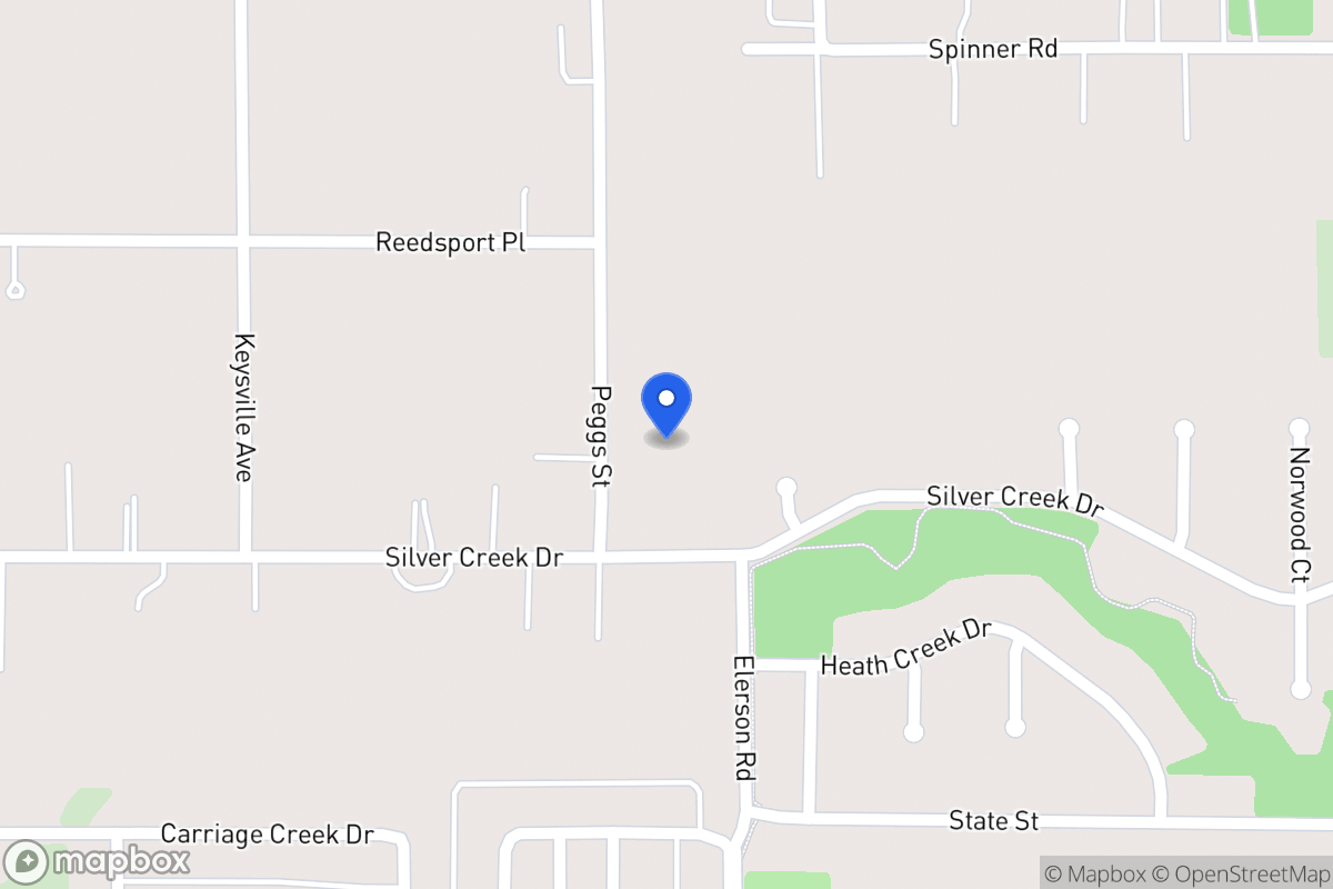 Map of 612 Peggs St