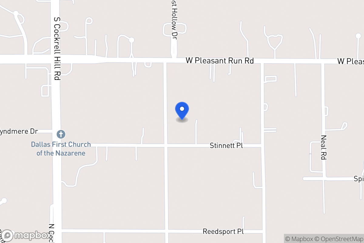 Map of 1133 Stinnett Pl