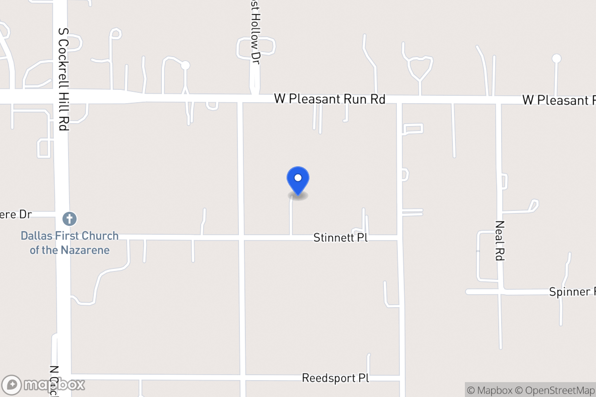 Map of 1125 Stinnett Pl