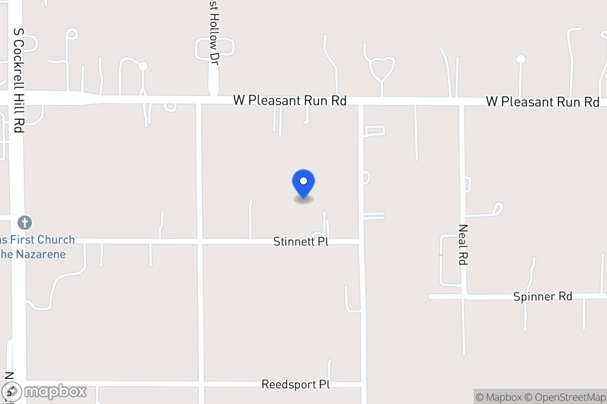 Map of 1113 Stinnett Pl