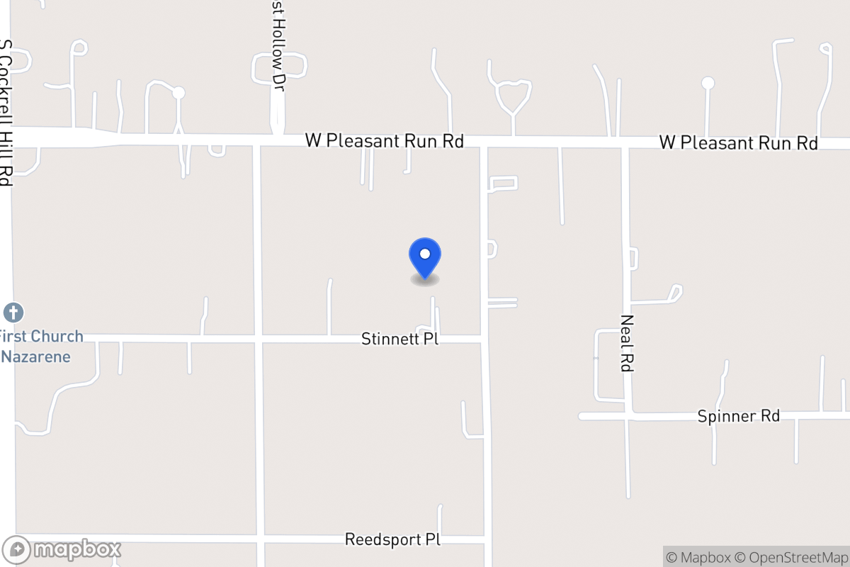 Map of 1109 Stinnett Pl