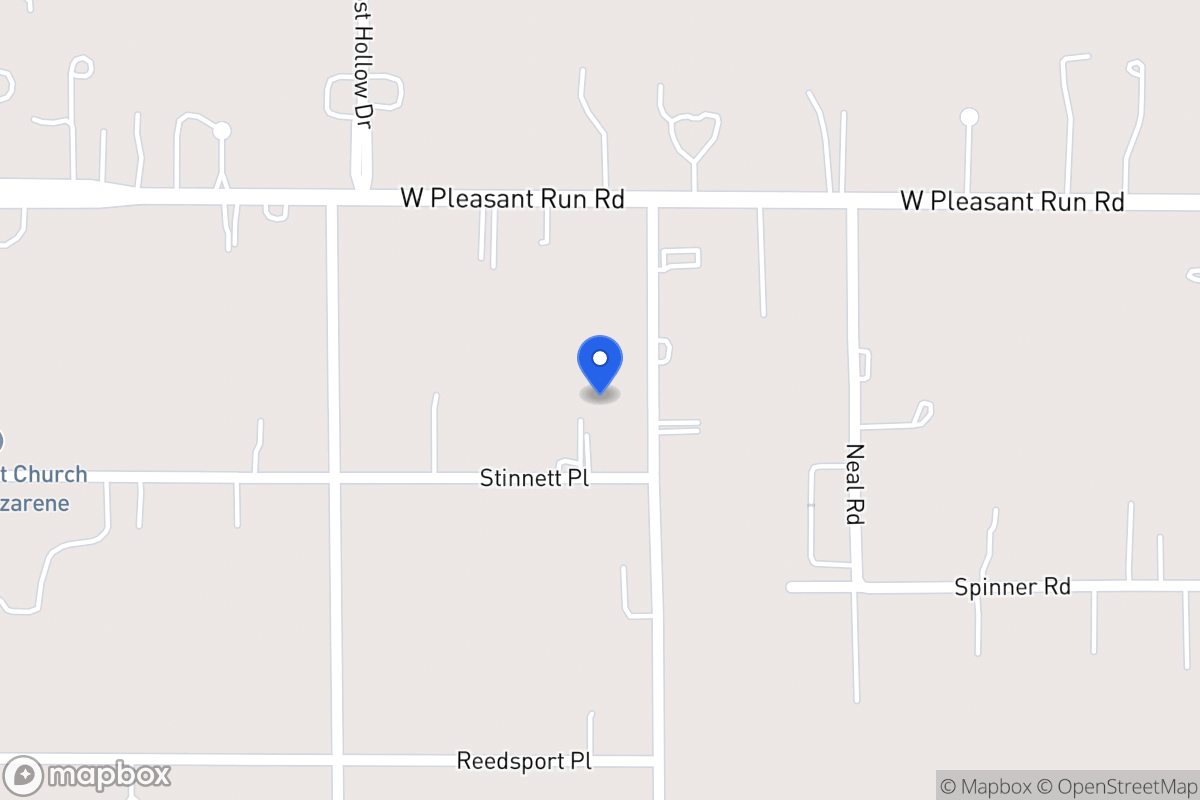Map of 1105 Stinnett Pl