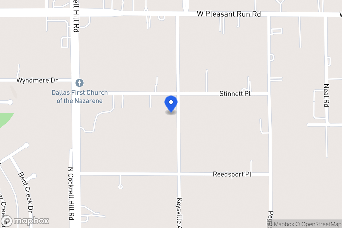 Map of 1200 Stinnett Pl