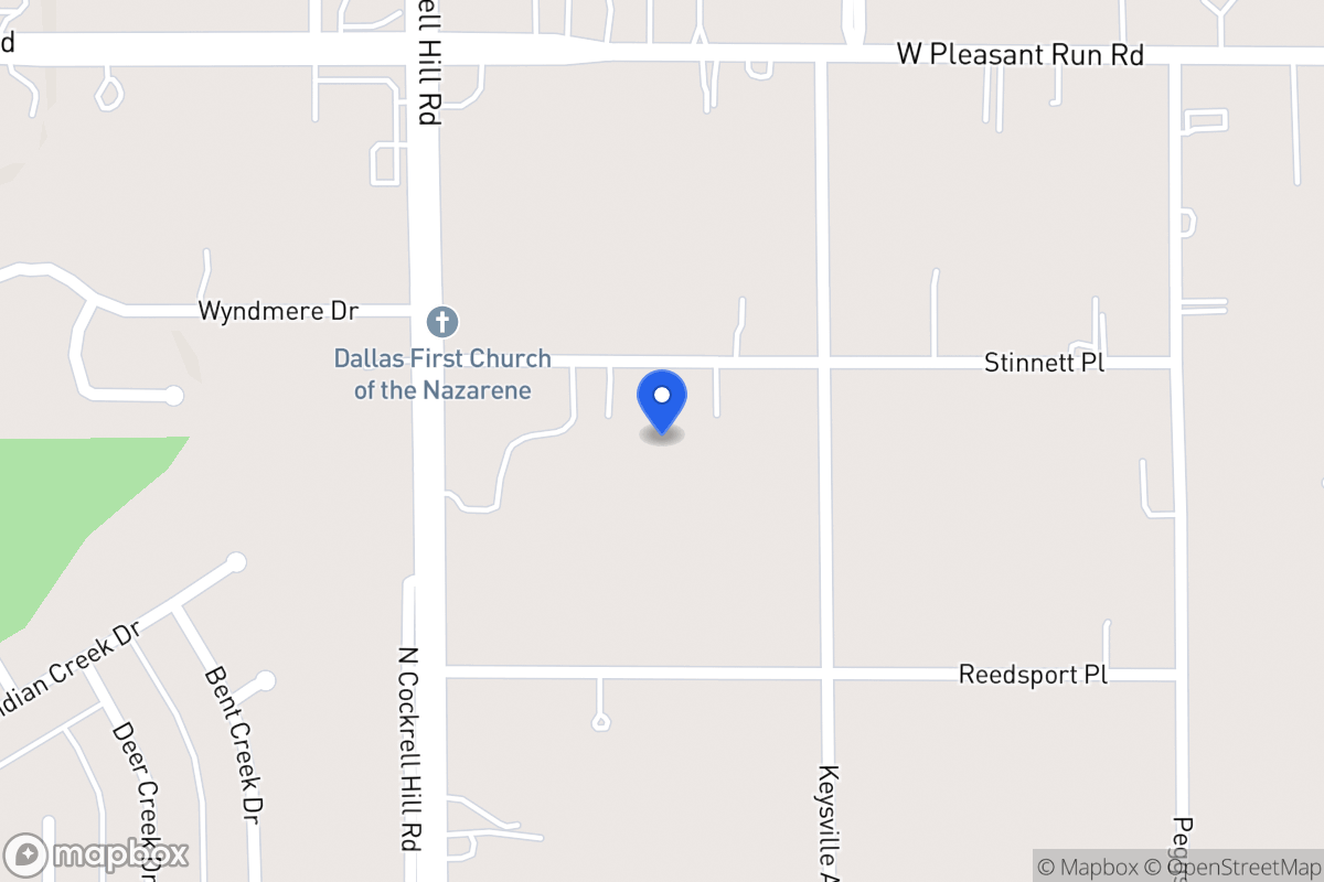 Map of 1216 Stinnett Pl