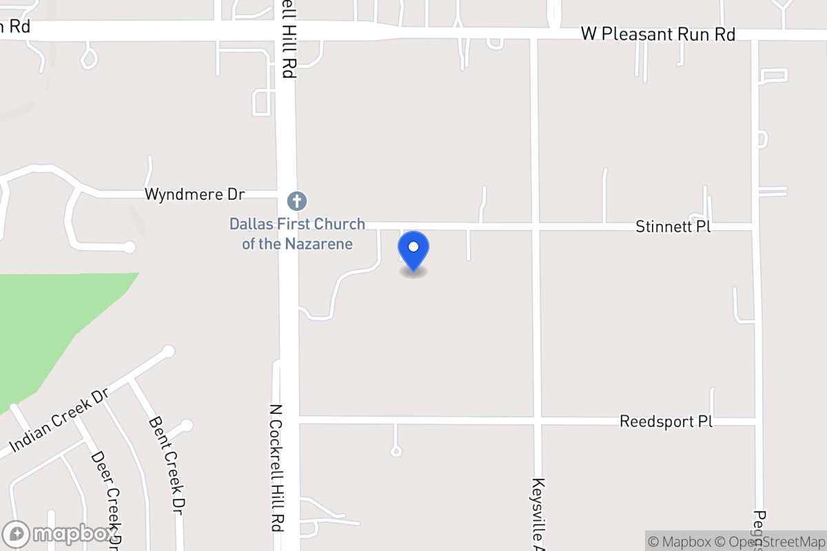 Map of 1220 Stinnett Pl