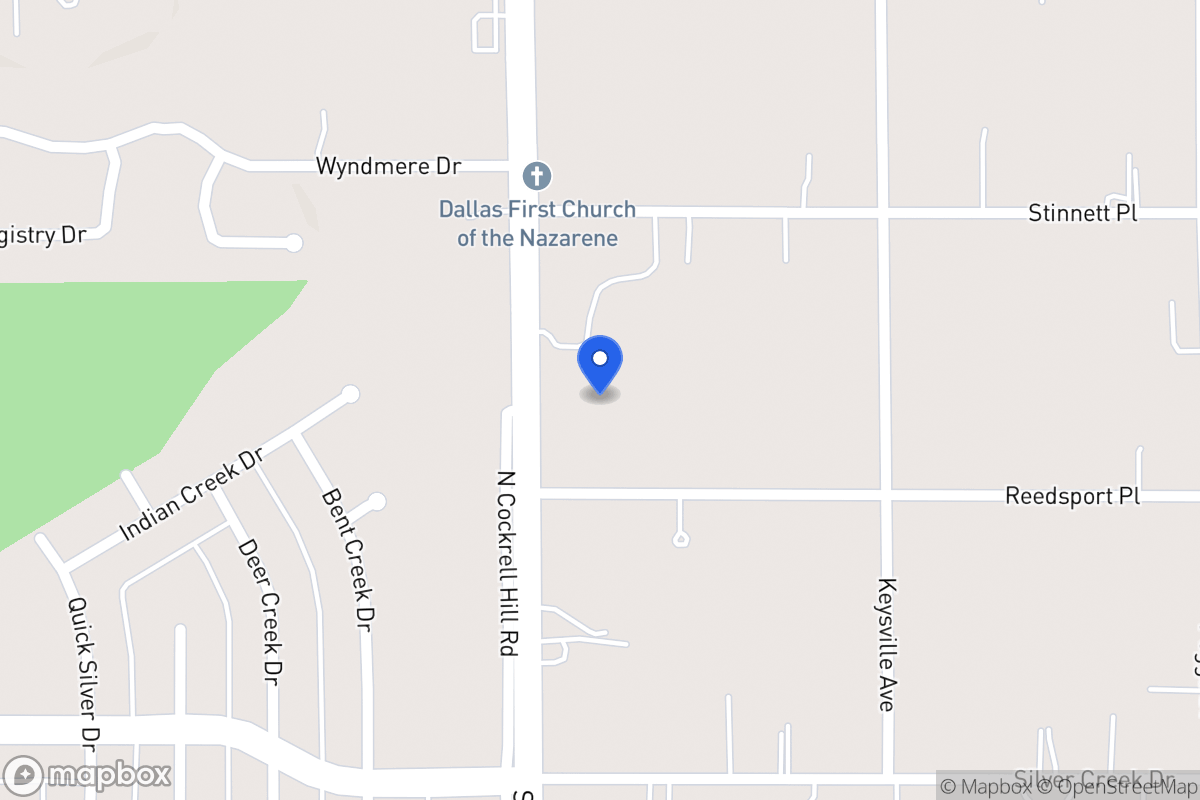Map of 708 N Cockrell Hill Rd